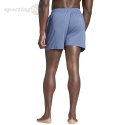 Spodenki kąpielowe męskie adidas Solid CLX Short-Length niebieskie IR6221 Adidas