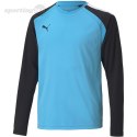 Bluza bramkarska dla dzieci Puma teamPACER GK LS Jersey niebieska 704939 40 Puma