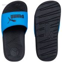 Klapki dla dzieci Puma Cool Cat 2.0 Jr czarno-niebieskie 390881 07 Puma