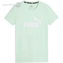 Koszulka damska Puma ESS Logo Tee miętowa 586775 90 Puma