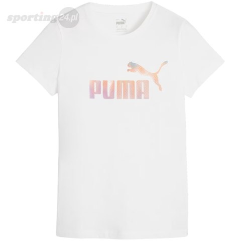 Koszulka damska Puma ESS+ Summer Daze Tee biała 679921 02 Puma