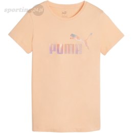 Koszulka damska Puma ESS+ Summer Daze Tee brzoskwiniowa 679921 45 Puma