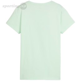 Koszulka damska Puma ESS+ Summer Daze Tee miętowa 679921 88 Puma