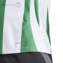 Koszulka męska adidas Striped 24 Jersey biało-zielona IW2148 Adidas teamwear