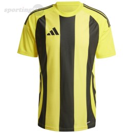 Koszulka męska adidas Striped 24 Jersey żółto-czarna IW2146 Adidas teamwear