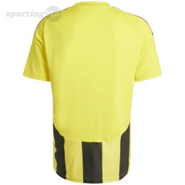 Koszulka męska adidas Striped 24 Jersey żółto-czarna IW2146 Adidas teamwear