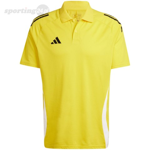 Koszulka męska adidas Tiro 24 Competition Polo żółta IV9144 Adidas teamwear