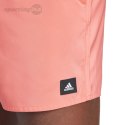 Spodenki kąpielowe męskie adidas Solid CLX Short-Length koralowe IR6223 Adidas