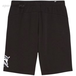 Spodenki męskie Puma ESS+ Logo Lab Graphic Shorts 10 czarne 678989 01 Puma