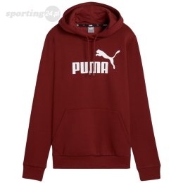 Bluza damska Puma ESS Logo Hoodie FL bordowa 586789 13 Puma