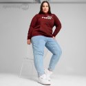 Bluza damska Puma ESS Logo Hoodie FL bordowa 586789 13 Puma