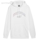 Bluza męska Puma Ess+ Logo LAB Gradient Hoodie FL biała 681775 02 Puma