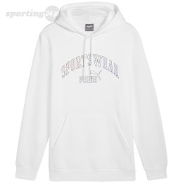 Bluza męska Puma Ess+ Logo LAB Gradient Hoodie FL biała 681775 02 Puma