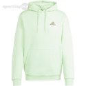 Bluza męska adidas Essentials Fleece Hoodie zielona IN0327 Adidas