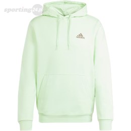 Bluza męska adidas Essentials Fleece Hoodie zielona IN0327 Adidas