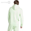 Bluza męska adidas Essentials Fleece Hoodie zielona IN0327 Adidas