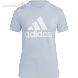 Koszulka damska adidas Loungewear Essentials Logo Tee jasnoniebieska IR5408 Adidas