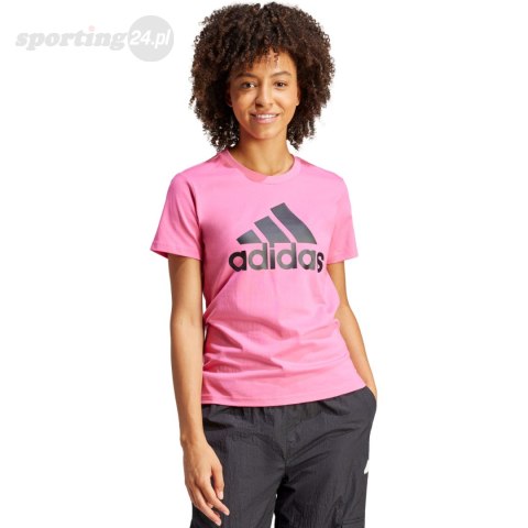 Koszulka damska adidas Loungewear Essentials Logo Tee różowa IR5413 Adidas