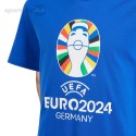 Koszulka dla dzieci adidas Euro24 niebieska IT9309 Adidas