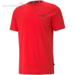 Koszulka męska Puma ESS Small Logo Tee czerwona 586668 11 Puma