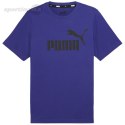 Koszulka męska Puma Essential Logo Tee fioletowa 586667 26 Puma