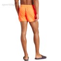 Spodenki kąpielowe męskie adidas 3-Stripes CLX Swim Shorts pomarańczowe IS2053 Adidas