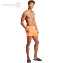 Spodenki kąpielowe męskie adidas 3-Stripes CLX Swim Shorts pomarańczowe IS2053 Adidas