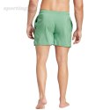 Spodenki kąpielowe męskie adidas Solid CLX Short-Length zielone IR6222 Adidas