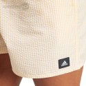 Spodenki kąpielowe męskie adidas Stripey Classics Swim Short Length żółte IR6205 Adidas