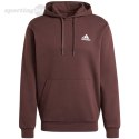 Bluza męska adidas Essentials Fleece Hoodie brązowa IZ4758 Adidas