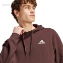 Bluza męska adidas Essentials Fleece Hoodie brązowa IZ4758 Adidas