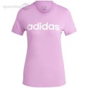 Koszulka damska adidas Loungewear Essentials Slim Logo Tee fioletowa IY9192 Adidas