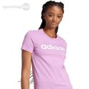 Koszulka damska adidas Loungewear Essentials Slim Logo Tee fioletowa IY9192 Adidas