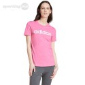 Koszulka damska adidas Loungewear Essentials Slim Logo Tee różowa IY9191 Adidas