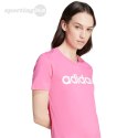 Koszulka damska adidas Loungewear Essentials Slim Logo Tee różowa IY9191 Adidas