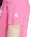 Koszulka damska adidas Loungewear Essentials Slim Logo Tee różowa IY9191 Adidas