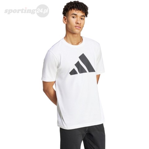 Koszulka męska adidas PWR 3 Graphic Tee biała IY8582 Adidas