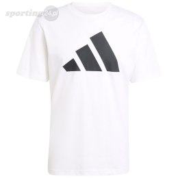 Koszulka męska adidas PWR 3 Graphic Tee biała IY8582 Adidas