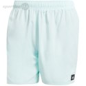 Spodenki kąpielowe męskie adidas Solid CLX Short-Length błękitne IX7580 Adidas