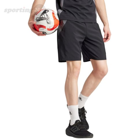 Spodenki męskie adidas Tiro 24 Competition Downtime czarno-szare IP5594 Adidas teamwear