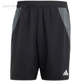 Spodenki męskie adidas Tiro 24 Competition Downtime czarno-szare IP5594 Adidas teamwear