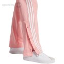 Spodnie damskie adidas Iconic Wrapping 3-Stripes Snap jasnoróżowe IX1119 Adidas