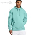 Bluza męska Under Armour Rival Fleece Hoodie miętowa 1379757 482 Under Armour