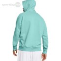 Bluza męska Under Armour Rival Fleece Hoodie miętowa 1379757 482 Under Armour