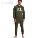 Bluza męska Under Armour Rival Fleece Logo HD oliwkowa 1379758 390 Under Armour