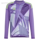 Koszulka bramkarska dla dzieci adidas Tiro 24 Competition Long Sleeve Goalkeeper fioletowa IN0430 Adidas teamwear