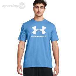 Koszulka męska Under Armour Sportstyle Logo niebieska 1382911 444 Under Armour