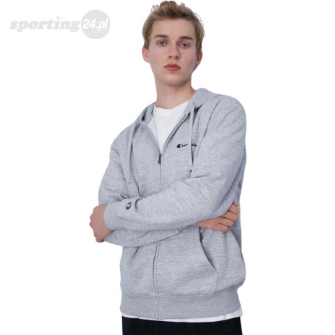 Bluza męska Champion Full Zip Hoodie szara 220260 EM021 Champion