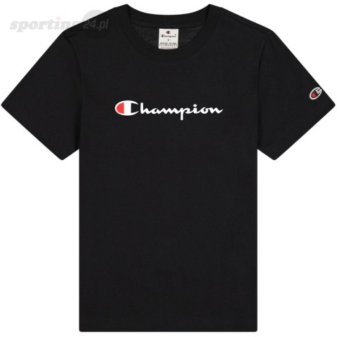 Koszulka damska Champion SS Tee czarna 117534 KK001 Champion