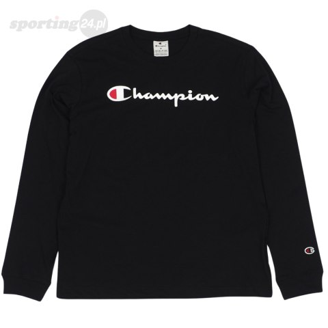 Koszulka męska Champion Crewneck Long Sleeve czarna 220257 KK001 Champion